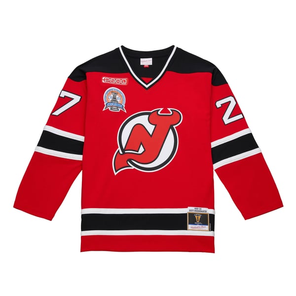 Men's New Jersey Devils Scott Niedermayer Red 2000/01 Power Play Jersey - Image 1