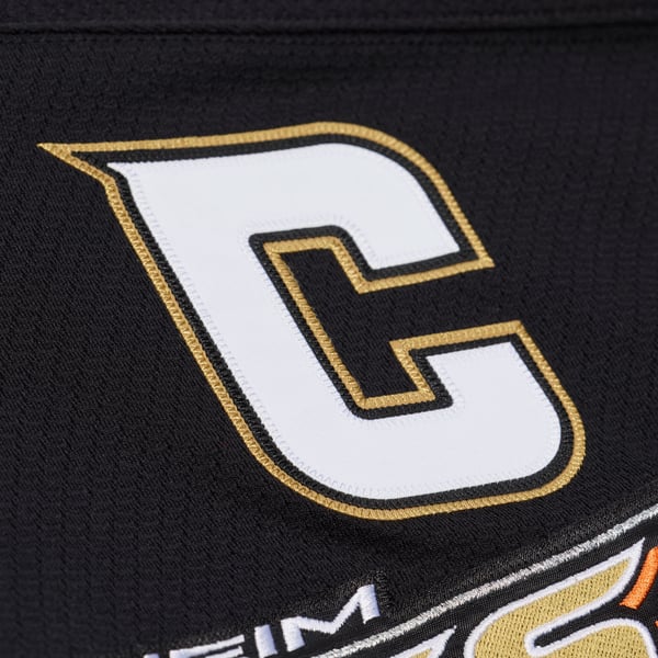 Men's Anaheim Ducks Scott Niedermayer Mitchell & Ness Black 2006/07 Captain Patch Stanley Cup Power Play Jersey