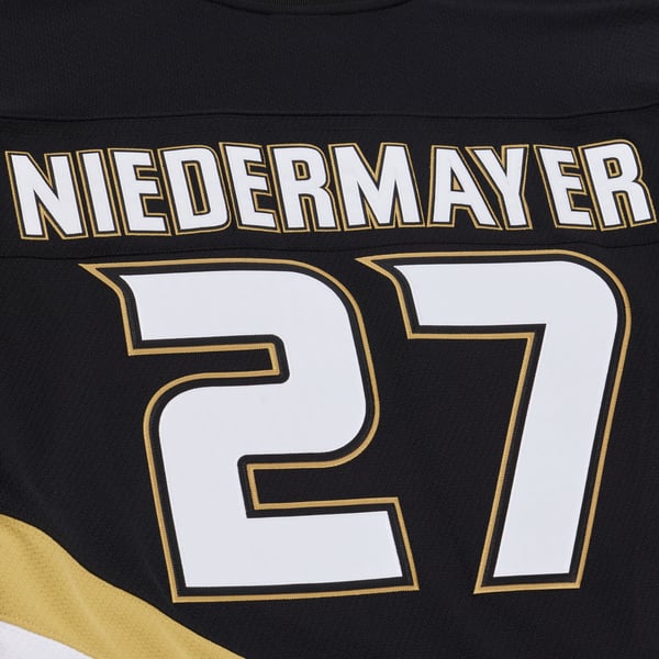 Men's Anaheim Ducks Scott Niedermayer Mitchell & Ness Black 2006/07 Captain Patch Stanley Cup Power Play Jersey