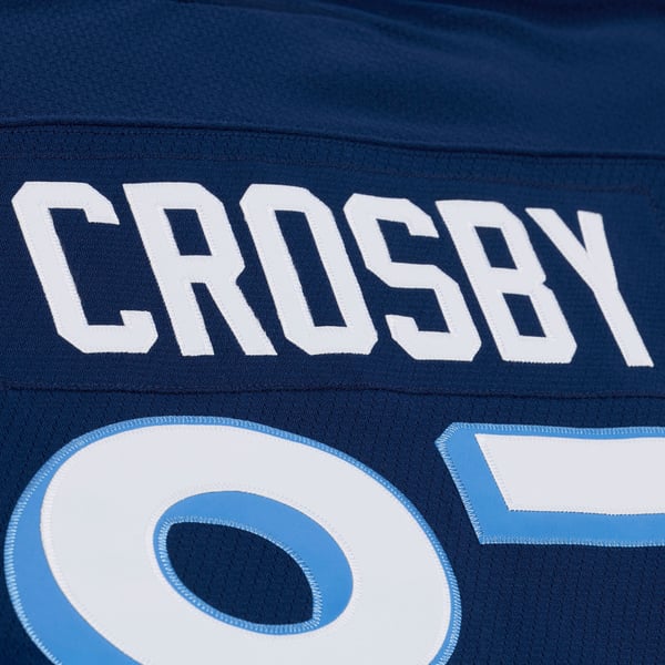 Men's Pittsburgh Penguins Sidney Crosby Mitchell & Ness Light Blue Big & Tall 2008/09 Captain Patch Power Play Jersey - Image 6