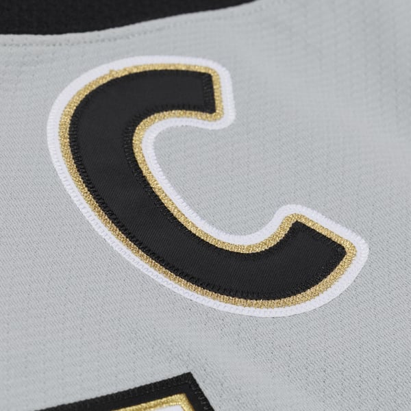 Men's Los Angeles Kings Anze Kopitar Mitchell & Ness Silver 2016/17 Captain Patch Power Play Jersey - Image 8
