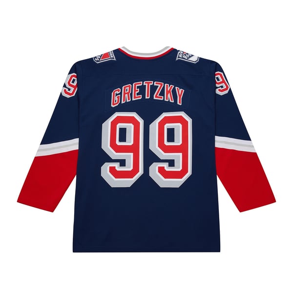 Youth New York Rangers Wayne Gretzky Mitchell & Ness 1996/97   Power Play Player Jersey - Image 4