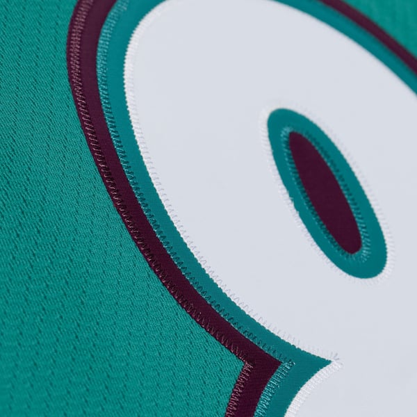 Men's Anaheim Ducks Teemu Selanne Mitchell & Ness Teal 1997/98 Alternate Captain Patch Power Play Jersey