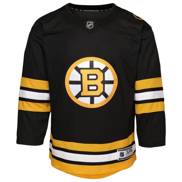 Infant Boston Bruins David Pastrnak Black Home Replica Player Jersey