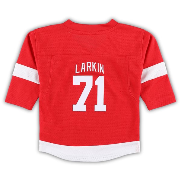 Infant Detroit Red Wings Dylan Larkin Red Replica Player Jersey - Image 4