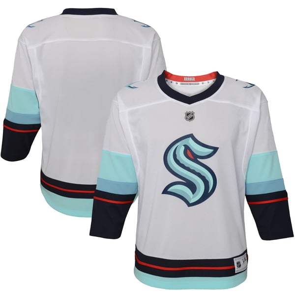 Infant Seattle Kraken White Away Replica Jersey - Image 2