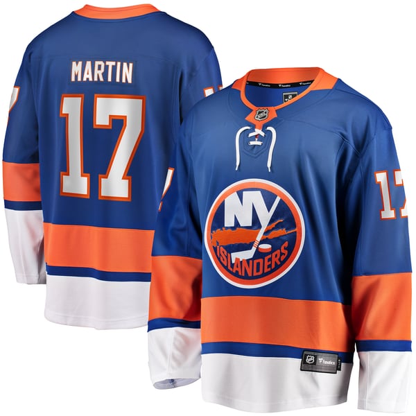 Matt Martin New York Islanders Fanatics Home Breakaway Player Jersey - Royal - Image 1