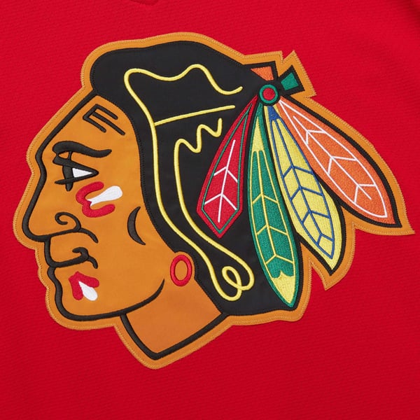 Men's Chicago Blackhawks Denis Savard Scarlet 1980-81 Power Play Jersey - Image 5