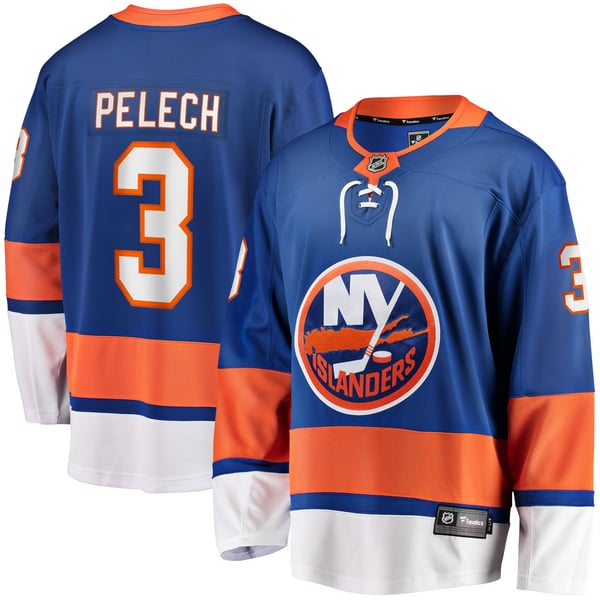 Men's New York Islanders Adam Pelech Fanatics Royal Home Breakaway Player Jersey - Image 2