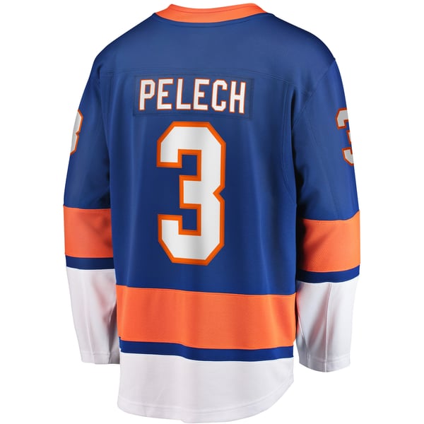 Men's New York Islanders Adam Pelech Fanatics Royal Home Breakaway Player Jersey - Image 4