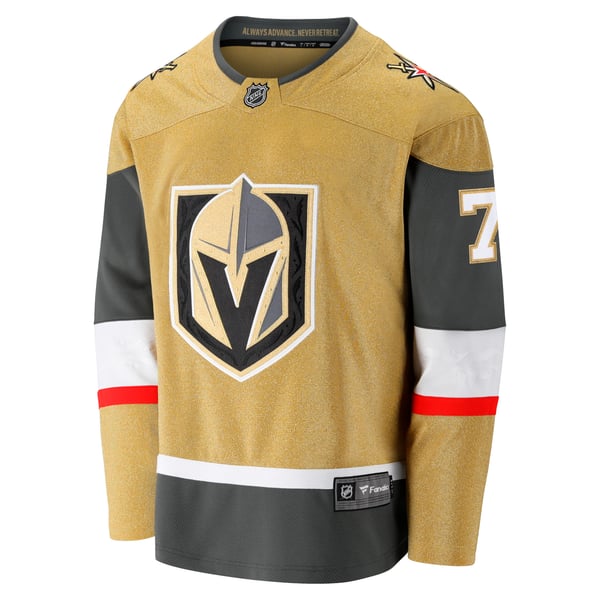 Men's Vegas Golden Knights Alex Pietrangelo Fanatics Gold Home Breakaway Jersey - Image 3