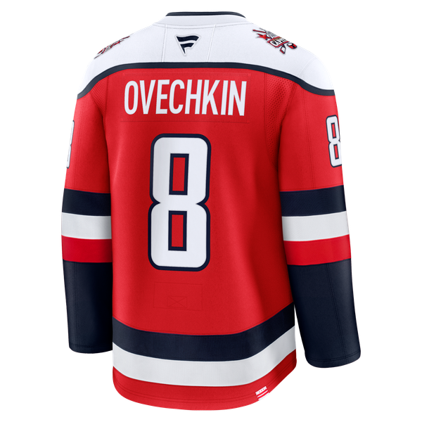 Men's Washington Capitals Alexander Ovechkin Fanatics Red Alternate Premium Player Jersey - Image 4