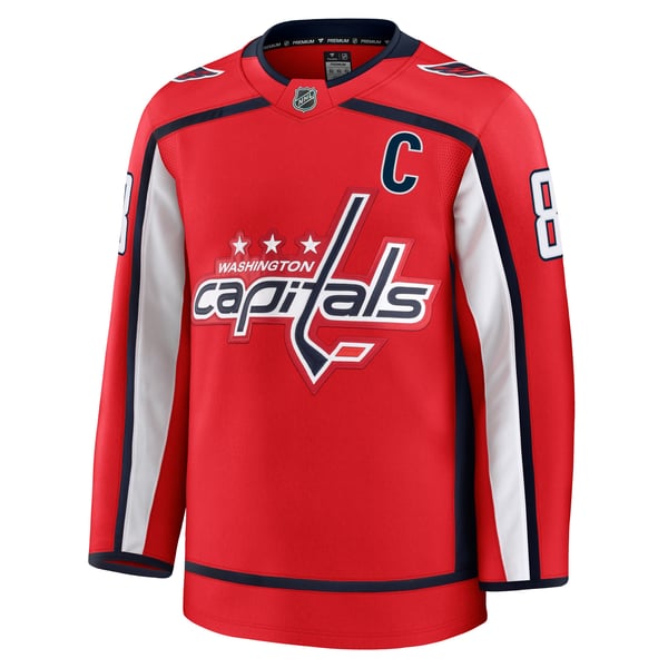 Men's Washington Capitals Alexander Ovechkin Fanatics Red Home Premium Jersey - Image 3