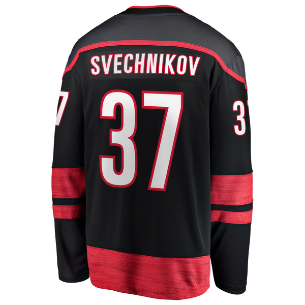 Men's Carolina Hurricanes Andrei Svechnikov Fanatics Black 2026 Stanley Cup Champions Home Breakaway Jersey - Image 4