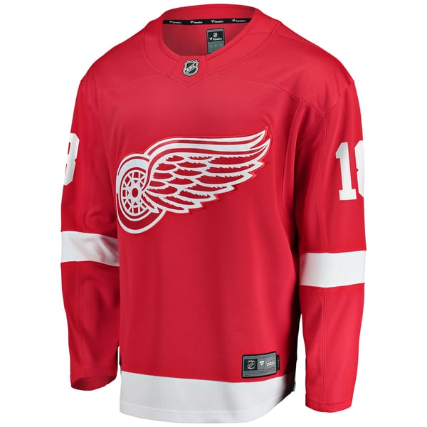 Men's Detroit Red Wings Andrew Copp Fanatics Red Home Breakaway Player Jersey - Image 3