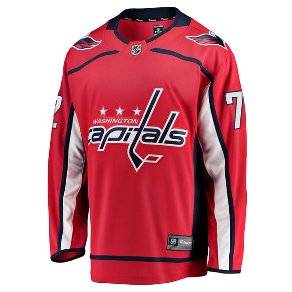Men's Washington Capitals Anthony Beauvillier Fanatics Red Home Breakaway Jersey - Image 3