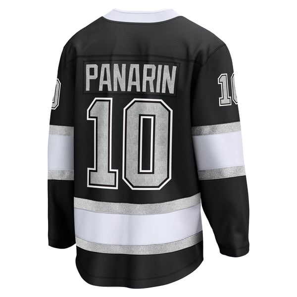 Men's Los Angeles Kings Artemi Panarin Fanatics Black Home Breakaway Jersey - Image 4