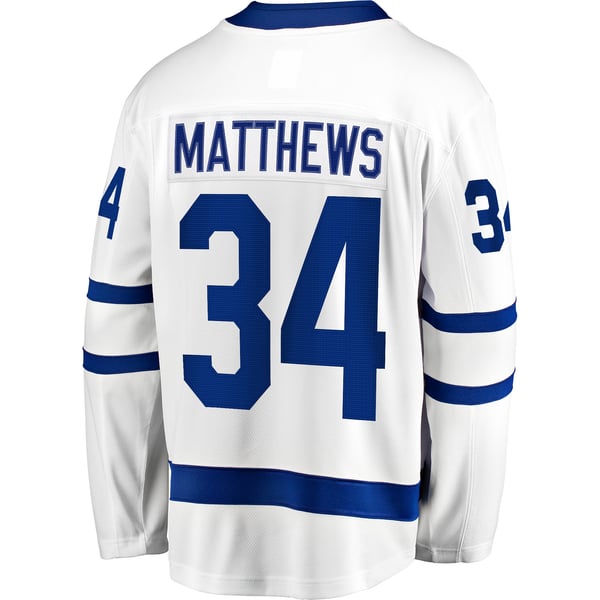Men's Toronto Maple Leafs Auston Matthews Fanatics White Breakaway Jersey - Image 4