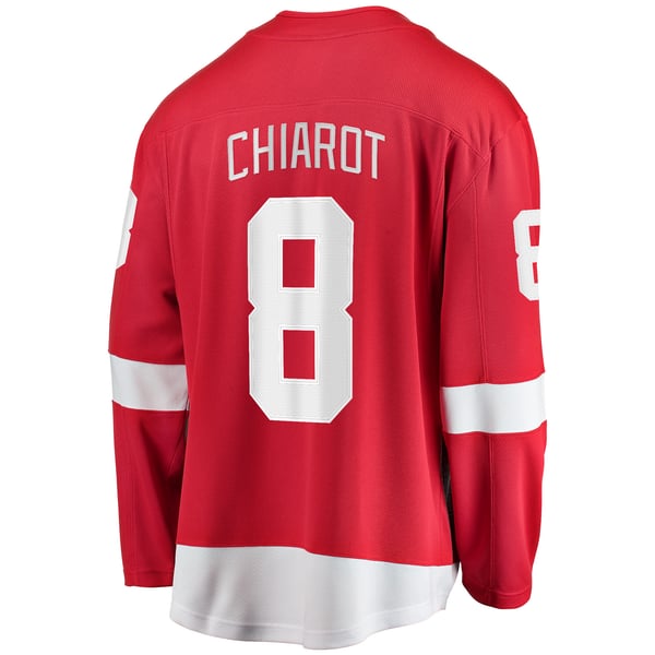 Men's Detroit Red Wings Ben Chiarot Fanatics Red Home Breakaway Player Jersey - Image 4