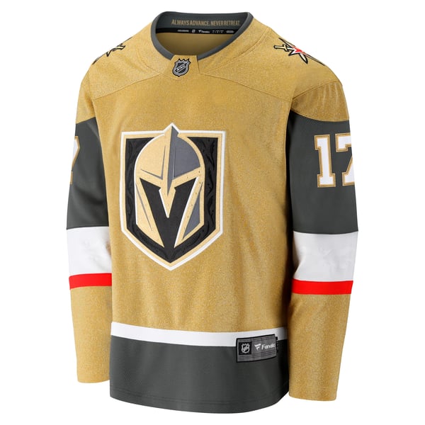 Men's Vegas Golden Knights Ben Hutton Fanatics Gold Home Premier Breakaway Player Jersey - Image 3