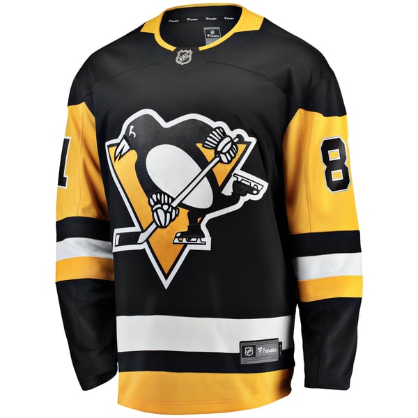 Men's Pittsburgh Penguins Ben Kindel Fanatics Black Home Breakaway Jersey - Image 3