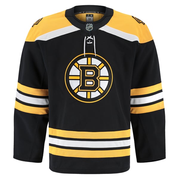 Men's Boston Bruins Fanatics Black Home Authentic Pro Jersey