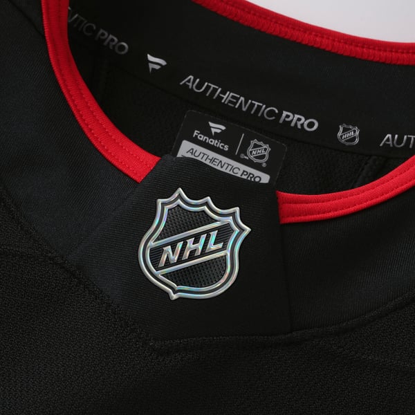 Men's Calgary Flames Fanatics Black Alternate Authentic Pro Jersey - Image 5