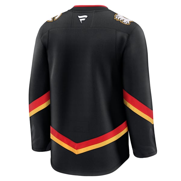 Men's Calgary Flames Fanatics Black Alternate Premium Jersey - Image 4