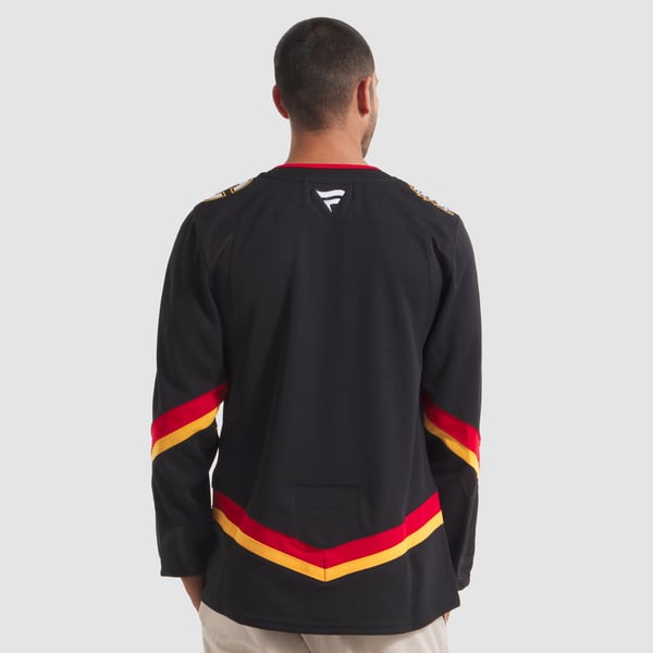 Men's Calgary Flames Fanatics Black Alternate Premium Jersey - Image 6