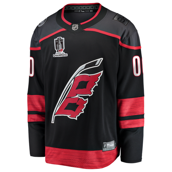 Men's Carolina Hurricanes  Fanatics Black 2026 Stanley Cup Champions Home Breakaway Custom Jersey - Image 3