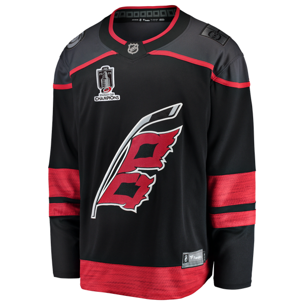 Men's Carolina Hurricanes Fanatics Black 2026 Stanley Cup Champions Home Breakaway Jersey - Image 3