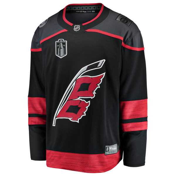 Men's Carolina Hurricanes Fanatics Black 2026 Stanley Cup Final Home Breakaway Jersey - Image 3