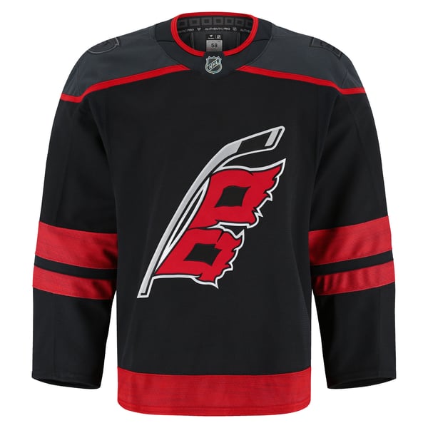 Men's Carolina Hurricanes Fanatics Black Home Authentic Pro Jersey - Image 3