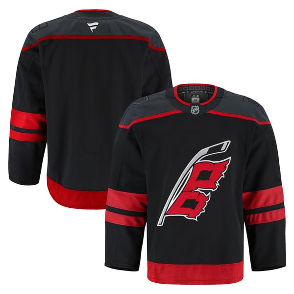 Men's Carolina Hurricanes Fanatics Black Home Authentic Pro Jersey - Image 1