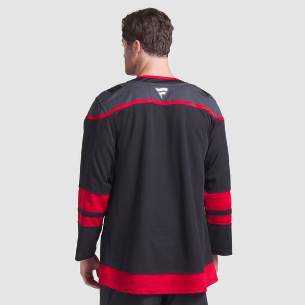 Men's Carolina Hurricanes Fanatics Black Home Premium Jersey - Image 6