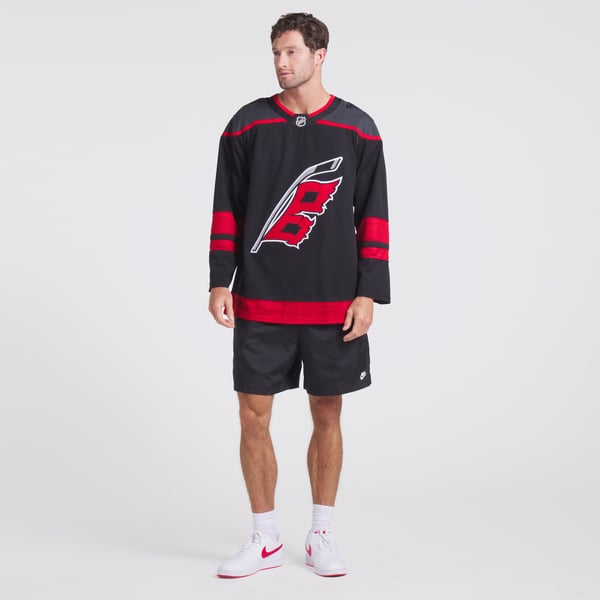 Men's Carolina Hurricanes Fanatics Black Home Premium Jersey - Image 7