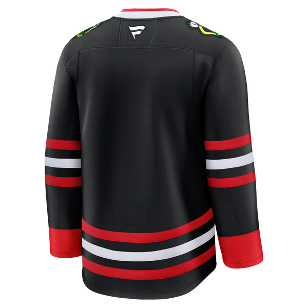 Men's Chicago Blackhawks  Fanatics Black Alternate Premium Jersey - Image 4