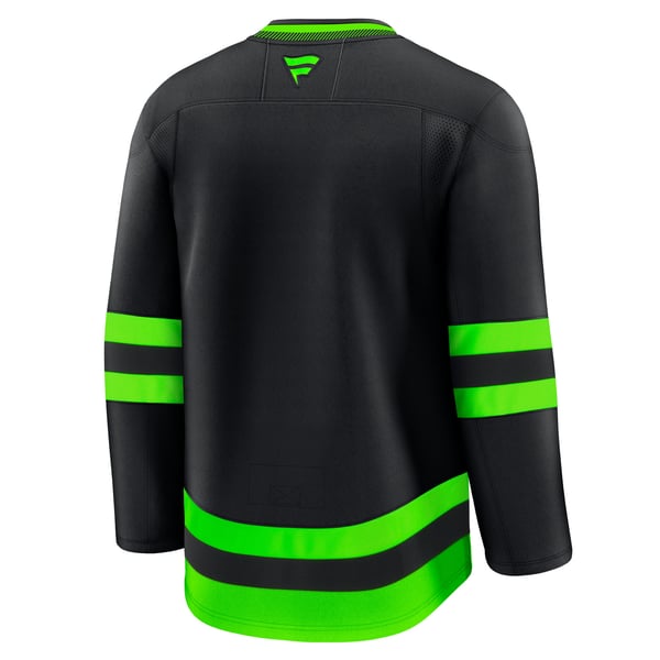 Men's Dallas Stars Fanatics Black Alternate Premium Jersey - Image 4