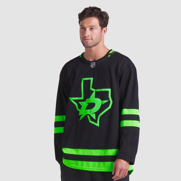 Men's Dallas Stars Fanatics Black Alternate Premium Jersey - Image 5