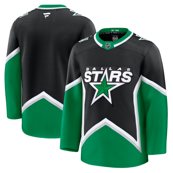 Men's Dallas Stars  Fanatics Black Alternate Premium Jersey - Image 1