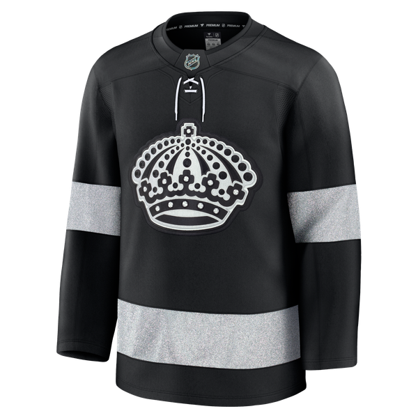 Men's Los Angeles Kings Fanatics Black Alternate Premium Jersey - Image 3