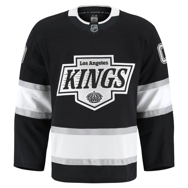 Men's Los Angeles Kings Fanatics Black Home Authentic Pro Custom Jersey - Image 3