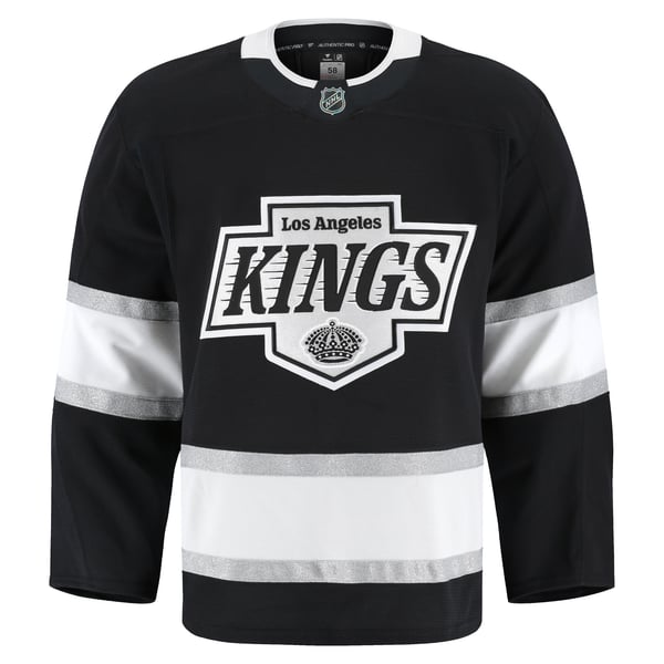 Men's Los Angeles Kings Fanatics Black Home Authentic Pro Jersey - Image 3