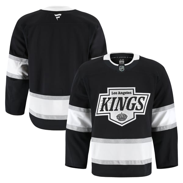 Men's Los Angeles Kings Fanatics Black Home Authentic Pro Jersey - Image 1
