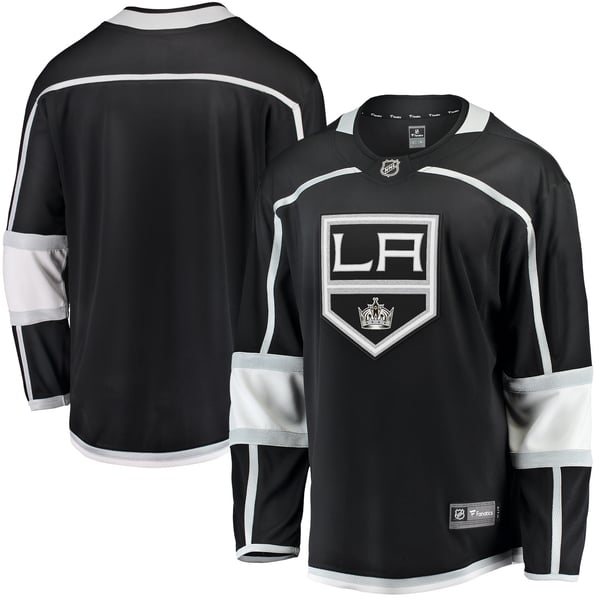 Men's Los Angeles Kings Fanatics Black Home Breakaway Jersey - Image 1