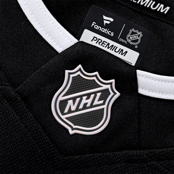 Men's Los Angeles Kings Fanatics Black Home Premium Custom Jersey - Image 5