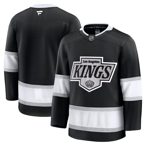 Men's Los Angeles Kings Fanatics Black Home Premium Jersey - Image 1