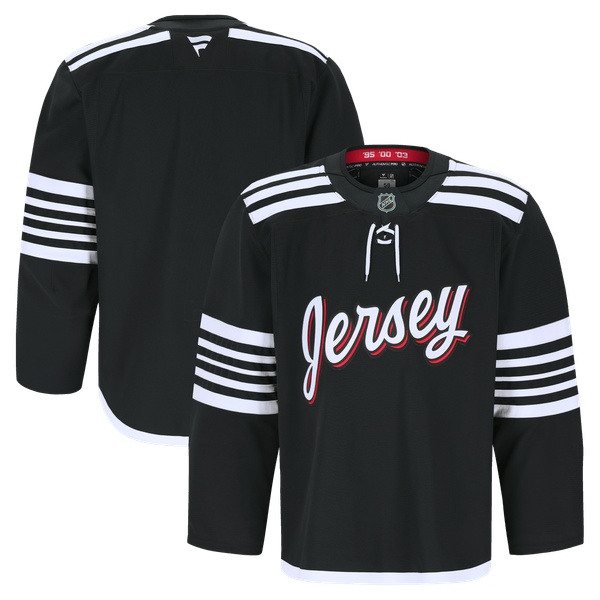 Men's New Jersey Devils Fanatics Black Alternate Authentic Pro Jersey - Image 2