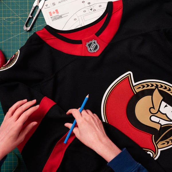 Men's Ottawa Senators Fanatics Black Home Authentic Pro Custom Jersey - Image 7