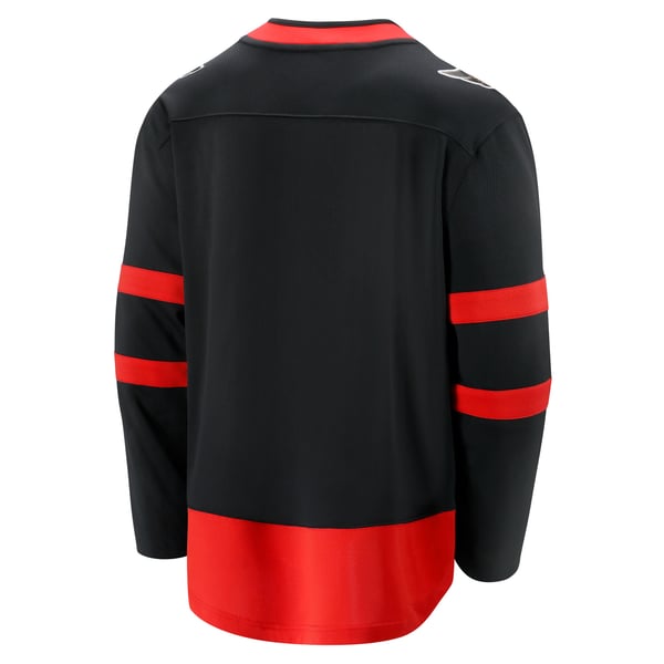 Men's Ottawa Senators Fanatics Black Home Breakaway Jersey - Image 4